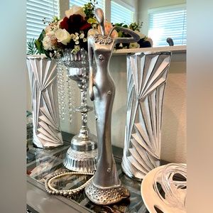 Hollow Female Metal/Nickel sculpture